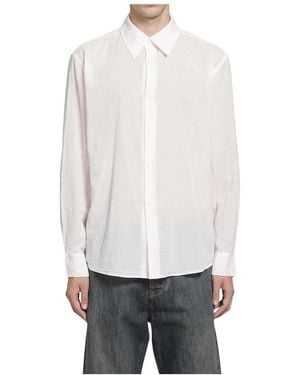 Our Legacy Overhemden ,Roze ,Katoen Beyond Shirt - Wit