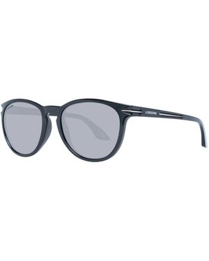 Longines Schwarze runde sonnenbrille verlauf - Grau