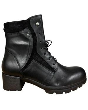 Wolky Dayton Xw Schnürstiefel - Schwarz
