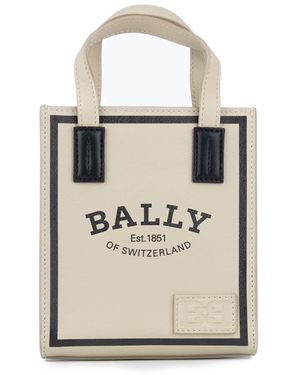 Bally Tassen ,Leer Borse A Tracolla Tote Bag - Wit