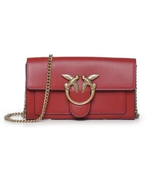 Pinko Cross Body Bags - Rojo