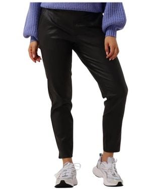 Object Beschichtete Lisa Hose Schwarz - Blau