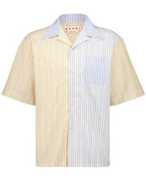 Marni Short Sleeve Shirts - Natural