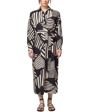 Alpha Studio Midi Dresses - Nero