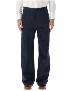 Fortela Straight Trousers - Blue