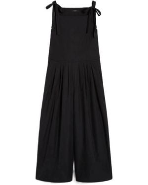 Weekend by Maxmara Jumpsuits & Playsuits ,Zwart ,Leer Wkiagguati Jumpsuit