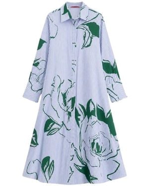 Carolina Herrera Shirt Dresses - Blue