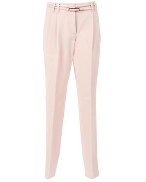 Max Mara Slim-Fit Trousers - Pink
