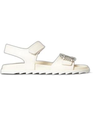 Roger Vivier Flat Sandals - Neutre