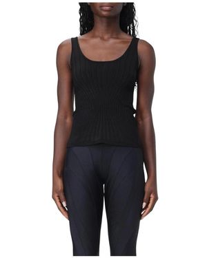 Mugler Sleeveless Tops - Nero