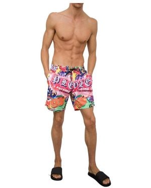 Philipp Plein Beachwear - Rojo