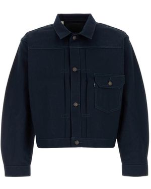 Levi's Jassen ,Blauw ,Katoen Type I Trucker Jacket