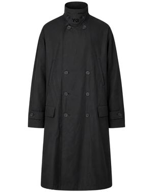 Y-3 Cbn Nyl Coat - Zwart