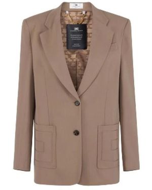 Elisabetta Franchi Blazers - Marrón