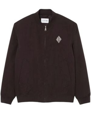 Lacoste Zip-Throughs - Marrone
