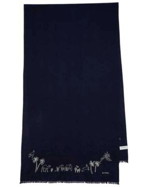 Paul Smith Scarf - Blauw