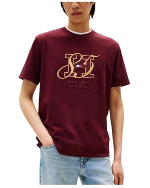 Tommy Hilfiger T-Shirts - Red