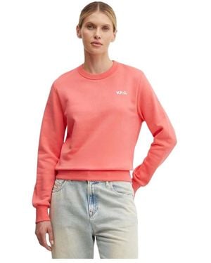 A.P.C. Sweatshirts - Rouge