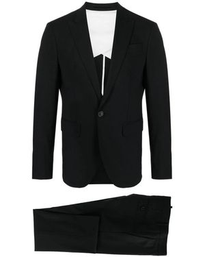 DSquared² Single Breasted Suits - Black