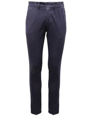 Harmont & Blaine Slim-Fit Trousers - Blue