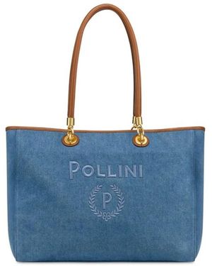 Pollini Tassen ,Blauw ,Denim Shopping Capri