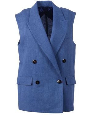 Max Mara Vests - Azul