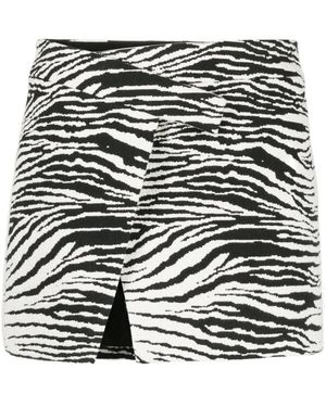 The Attico Short Skirts - Black