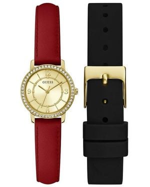 Guess Night Life 28 Mm Uhr - Schwarz