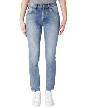 Le Temps Des Cerises Slim Fit Jeans - Blue