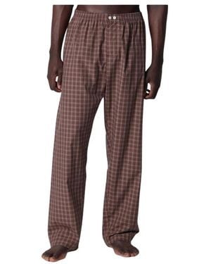 Tekla Wide Trousers - Marrón