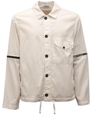 Stone Island Light Jackets - Natural