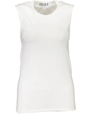 Bikkembergs Sleeveless Tops - White