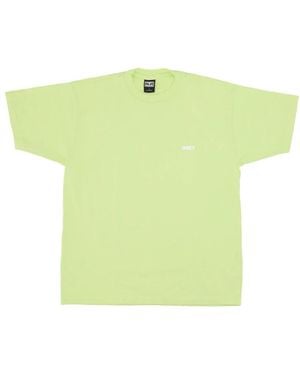 Obey T-Shirts - Yellow