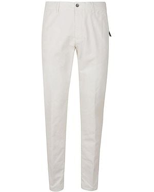 Incotex Slim-Fit Trousers - White