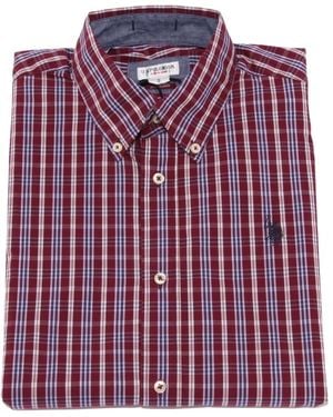 U.S. POLO ASSN. Casual Shirts - Purple