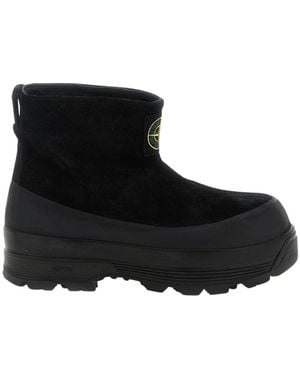 Stone Island Winter Boots - Black