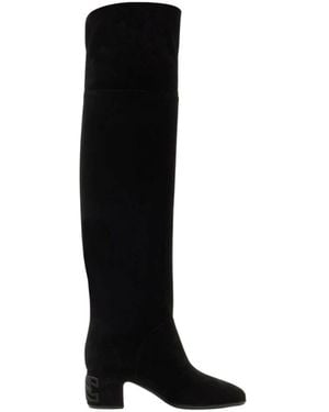 Casadei Muni Nomad Over The Knee - Black
