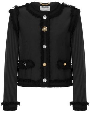 Moschino Light Jackets - Black