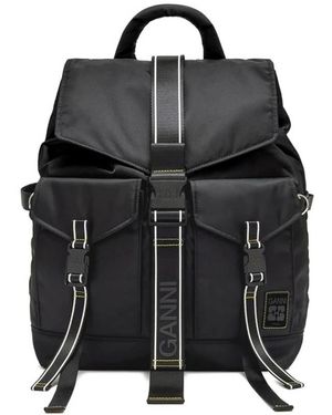 Ganni Backpacks - Negro
