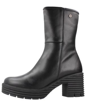 Porronet Heeled Boots - Noir