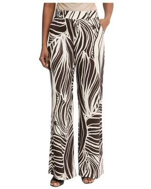 Guess Broeken ,Veelkleurig ,Rayon Bastienne Wijde Broek - Meerkleurig