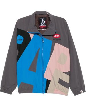 A Bathing Ape Jassen ,Grijs ,Outerwear - Blauw