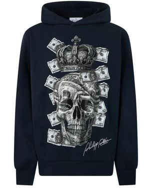 Philipp Plein Hoodies - Azul