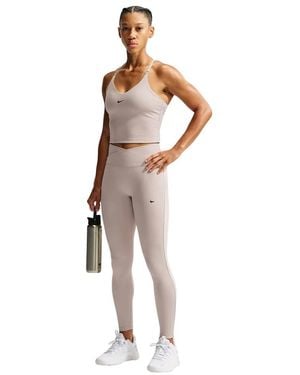 Nike One High-Waisted Full-Length Leggings - Naturel