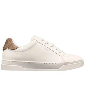 COACH Schoenen ,Wit ,Leer High Line Sneaker