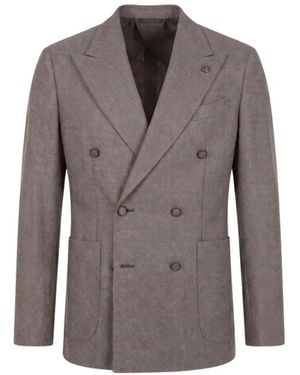 Peserico Blazers - Brown