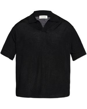 FRAME Polo Shirts - Negro