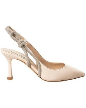 Ninalilou Schoenen ,Leer Sandalo Slingback - Wit
