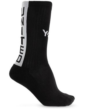 Y-3 Nbhd Ribbed Crew Socks - Zwart