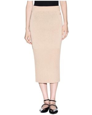 ARMANI EXCHANGE Pencil Skirts - Natural